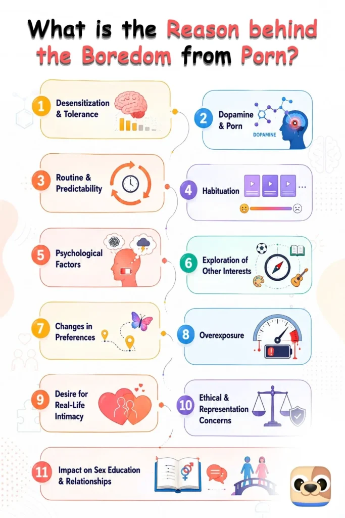 10 reason behind the Boredom from Porn